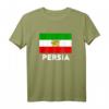 Persische Flagge T-Shirt mit Löwe und Sonne - Kulturelles Design für Menschen mit iranischer Herkunft