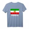 Persische Flagge T-Shirt mit Löwe und Sonne - Kulturelles Design für Menschen mit iranischer Herkunft