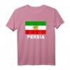 Persische Flagge T-Shirt mit Löwe und Sonne - Kulturelles Design für Menschen mit iranischer Herkunft