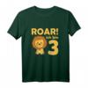 Kinder Löwe T-Shirt zum 3. Geburtstag - Süßes Afrika Baby Tier Geschenk für Jungen, Löwen König Motiv für Geburtstagsparty