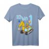 Kinder Ich Bin Eins 1 Jahr Erster Geburtstag Bagger Löwe T-Shirt – Perfektes Geschenk für den ersten Geburtstag kleiner Jungen