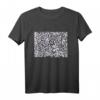 Löwe T-Shirt mit abstraktem Muster - Modernes Tiermotiv für Modebewusste und Kunstliebhaber