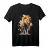 Löwe Tierliebhaber Motiv Tier Zoo Druck T-Shirt – Perfektes Geschenk für Tierfreunde und Löwenfans