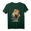 Löwe Tierliebhaber Motiv Tier Zoo Druck T-Shirt – Perfektes Geschenk für Tierfreunde und Löwenfans