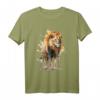 Löwe Tierliebhaber Motiv Tier Zoo Druck T-Shirt – Perfektes Geschenk für Tierfreunde und Löwenfans