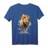 Löwe Tierliebhaber Motiv Tier Zoo Druck T-Shirt – Perfektes Geschenk für Tierfreunde und Löwenfans