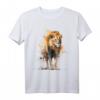 Löwe Tierliebhaber Motiv Tier Zoo Druck T-Shirt – Perfektes Geschenk für Tierfreunde und Löwenfans