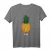 Sternzeichen Löwe Ananas T-Shirt für Damen und Herren – Tropisches Design für Löwe-Geburtstagsfeiern und Tierkreiszeichen-Liebhaber