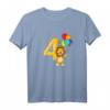Kinder Löwe Geburtstag T-Shirt für 4-Jährige – Perfektes Geschenk für Jungen und Mädchen zum Geburtstag