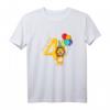 Kinder Löwe Geburtstag T-Shirt für 4-Jährige – Perfektes Geschenk für Jungen und Mädchen zum Geburtstag