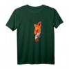 Polygon Fuchs T-Shirt - Minimalistisches Wildtier-Design für Kinder, Damen und Herren, ideales Geschenk für Tier- und Naturliebhaber