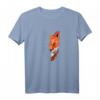 Polygon Fuchs T-Shirt - Minimalistisches Wildtier-Design für Kinder, Damen und Herren, ideales Geschenk für Tier- und Naturliebhaber