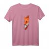 Polygon Fuchs T-Shirt - Minimalistisches Wildtier-Design für Kinder, Damen und Herren, ideales Geschenk für Tier- und Naturliebhaber