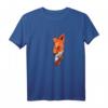 Polygon Fuchs T-Shirt - Minimalistisches Wildtier-Design für Kinder, Damen und Herren, ideales Geschenk für Tier- und Naturliebhaber