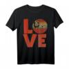 Vintage Löwe-Liebe Retro T-Shirt – Klassisches Tiermotiv für Tierliebhaber, Safari-Fans & Vintage-Mode