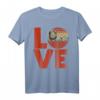 Vintage Löwe-Liebe Retro T-Shirt – Klassisches Tiermotiv für Tierliebhaber, Safari-Fans & Vintage-Mode