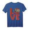 Vintage Löwe-Liebe Retro T-Shirt – Klassisches Tiermotiv für Tierliebhaber, Safari-Fans & Vintage-Mode