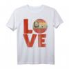 Vintage Löwe-Liebe Retro T-Shirt – Klassisches Tiermotiv für Tierliebhaber, Safari-Fans & Vintage-Mode