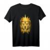 König der Tiere Geschenk Krone Löwe T-Shirt – Perfekt für Safari- und Tierliebhaber zum Geburtstag oder Weihnachten