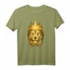 König der Tiere Geschenk Krone Löwe T-Shirt – Perfekt für Safari- und Tierliebhaber zum Geburtstag oder Weihnachten