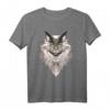 Maine Coon Low Poly T-Shirt für Damen, Herren & Kinder – Modernes Katzenliebhaber-Shirt, Perfekte Geschenkidee für Familie & Freunde