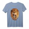 König der Löwen T-Shirt – Grafische Tierbekleidung für Fans von großen Tieren, perfekt als Geschenk für Familie und Freunde