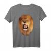 König der Löwen T-Shirt – Grafische Tierbekleidung für Fans von großen Tieren, perfekt als Geschenk für Familie und Freunde