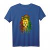Reggae Jamaica T-Shirt mit Löwe - Klassisch geschnittenes Musik-Shirt für Reggae- und Jamaika-Fans