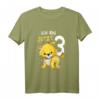 Kinder Löwe T-Shirt zum 3. Geburtstag - Süßes Geschenk für Jungen & Mädchen, Tier- und Zoo-Liebhaber, ideales Outfit für Geburtstag & Kindergarten