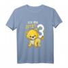 Kinder Löwe T-Shirt zum 3. Geburtstag - Süßes Geschenk für Jungen & Mädchen, Tier- und Zoo-Liebhaber, ideales Outfit für Geburtstag & Kindergarten