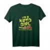 I'm A Keto Girl In A Carbie World - Lustiges Keto Diät T-Shirt für Frauen, Fitness & Motivation, Perfektes Geschenk für Diät- und Fitness-Enthusiasten