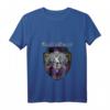 Damen MacDonald Schottischer Clan Tartan Löwe Schwert Wappen T-Shirt mit V-Ausschnitt – Keltisches Design für Schottland-Fans