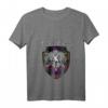 Damen MacDonald Schottischer Clan Tartan Löwe Schwert Wappen T-Shirt mit V-Ausschnitt – Keltisches Design für Schottland-Fans
