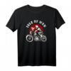 Isle Of Man Motorradrennen Manx Biker T-Shirt - Retro Vintage Bike Races mit 3 Beinen und Flaggenmotiv