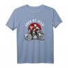 Isle Of Man Motorradrennen Manx Biker T-Shirt - Retro Vintage Bike Races mit 3 Beinen und Flaggenmotiv
