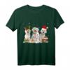 Lustiges Weihnachts-T-Shirt mit Weihnachtsmann, Rentier & Hundemotiv – Perfektes Geschenk für Familie, Freunde & Hundeliebhaber zu Weihnachten