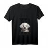Damen Malteser Personal Stalker lustiges Hundemotiv T-Shirt mit V-Ausschnitt – Perfektes Geschenk für Malteser-Mütter und Hundeliebhaberinnen