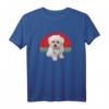 Maltesischer Hundewelpen-Inhaber-Liebe Retro Sonnenuntergang T-Shirt – Perfektes Geschenk für Hundebesitzer und Tierliebhaber zu Geburtstag & Feiertag