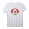Maltesischer Hundewelpen-Inhaber-Liebe Retro Sonnenuntergang T-Shirt – Perfektes Geschenk für Hundebesitzer und Tierliebhaber zu Geburtstag & Feiertag