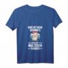 Damen Hund T-Shirt mit Malteser Motiv und V-Ausschnitt - Lustiges Hundemotiv für Hundebesitzer und Hundeliebhaber