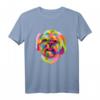 Buntes Pop Art Shih Tzu Portrait T-Shirt – Lustiges Hundedesign für Shih Tzu Besitzer, Liebhaber und Hunde-Fans