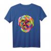 Buntes Pop Art Shih Tzu Portrait T-Shirt – Lustiges Hundedesign für Shih Tzu Besitzer, Liebhaber und Hunde-Fans
