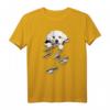 HapFrog Torn Paper Cute Gift T-Shirt – Klassisch geschnitten, doppelt genähter Saum, ideal als lustiges Geschenk
