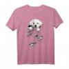 HapFrog Torn Paper Cute Gift T-Shirt – Klassisch geschnitten, doppelt genähter Saum, ideal als lustiges Geschenk