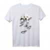 HapFrog Torn Paper Cute Gift T-Shirt – Klassisch geschnitten, doppelt genähter Saum, ideal als lustiges Geschenk
