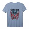 Marvel X-Men Mutant Wolverine Claws X-Ray Retro T-Shirt - Offizielles Marvel Merchandise für Fans von Wolverine und X-Men