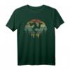 Manx 3 Legs Isle Of Man Vintage Sonnenuntergang Retro T-Shirt – Einzigartiges Souvenir und Mode für Isle of Man Fans