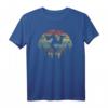 Manx 3 Legs Isle Of Man Vintage Sonnenuntergang Retro T-Shirt – Einzigartiges Souvenir und Mode für Isle of Man Fans