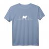 Islandhund Heartbeat Herzschlag Hunde T-Shirt - Perfektes Geschenk für Hundeliebhaber, Herrchen, Frauchen & Züchter