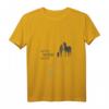 Damen Hund Pferd - Never Walk Alone T-Shirt mit V-Ausschnitt – Lustiges Tierliebhaber-Shirt für Hundebesitzerinnen und Pferdefans